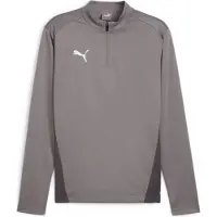Puma Camisa funcionais 'TeamGoal' cinzento / grafite / branco