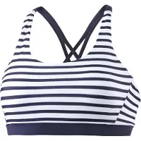 Venice beach Top de biquíni 'Summer' navy / branco
