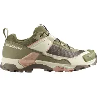 Salomon - Calçado caminhada mulher - X Ultra 5 W Aloe / Shortbread / Mahogany Rose para Mulher - Tamanho 36 2/3 - Caqui