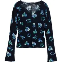 Desigual , Suéter frutas gola alta, Preto, S
