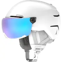 Atomic - Capacetes ski homem - Savor Visor Stereo White Heather para Unissexo - Tamanho 59-63 cm - Branco
