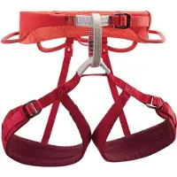 Petzl - Arnês escalada - Luna Coral Red para Mulher - Tamanho M - Vermelho