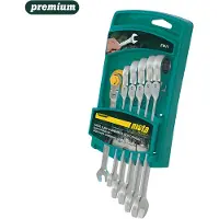 Mota Herramientas Chave De Catraca Combinada Articulada Ewj1 8-17 Mm 6 Unidades
