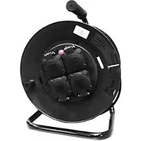 EDM Carretel De Cabo 4 Plugs 25 M 3000w