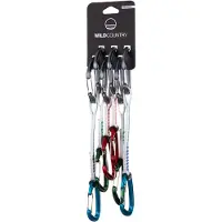 Wild Country - Costuras rápidas escalada - Wildwire Quickdraw Trad 6x10cm Pack Uni para Unissexo - Branco