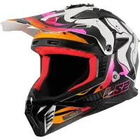LS2 Capacete Off-road Mx708 Fast Ii Wash