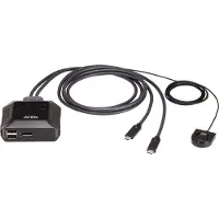 Aten Chave Kvm Displayport 4k Usb-c