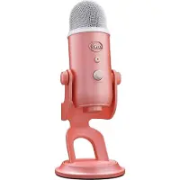 Logitech Microfone Blue Yeti Usb Dawn Pink