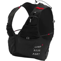 Compressport - Mochilas trail - UltRun S Pack Evo 15 Black para Unissexo - Tamanho L - Violeta