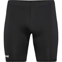 Hummel Calças de desporto 'Essential' preto / branco