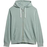 Superdry para homem. M2014170A Casaco com capuz clássico essencial azul (S), Casual, Algodão