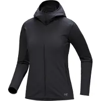 Arc'teryx - Vestuário caminhada mulher - Kyanite LT Hoody W Black para Mulher - Tamanho S - Preto