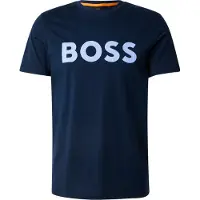 BOSS para homem. 50481923 Camiseta Thinking marinho (L), Casual, Algodão, Manga curta