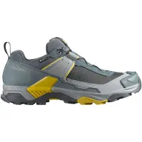 Salomon - Calçado caminhada homem - X Ultra 5 GTX M Turbulence / Monument / Spicy Mustard para Homem - Tamanho 42 2/3 - Cinzento