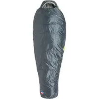 Big Agnes - Sacos-cama trekking - Anthracite 30 (Fireline Pro Recycled) para Unissexo - Tamanho Esquerda - Cinzento