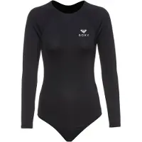 Roxy Shorty De Manga Comprida Com Fecho Traseiro Para Mulher Ess Onsi