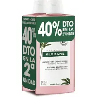 Klorane Soothing & Anti-Irritant Shampoo With Peony 2 X 400 ml