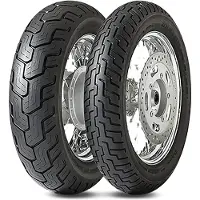 Dunlop Pneu Traseiro Moto Custom D404 Wide White Wall 74 Tl