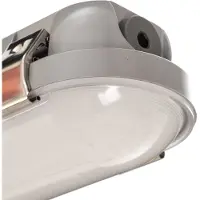 Brumberg Luminária para ambientes húmidos Humid One, 51 W, 149 cm