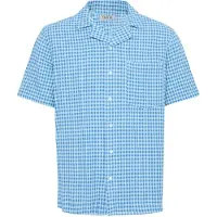 !Solid Camisa 'Orlando' azure / azul claro
