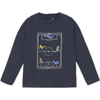 Minymo Pullover ' MIT-shirt LS ' azul escuro