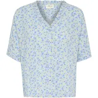 Cream Blusa 'Tiah' opal / azul céu / amarelo pastel / verde