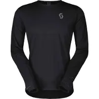 SCOTT - Vestuário trail corrida - Endurance Tech LS Tee M Black para Homem - Tamanho L - Preto