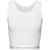 Copenhagen Studios Camisola interior cinzento / cinzento claro / branco