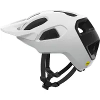 POC - Capacetes BTT - Cularis Hydrogen White/Uranium Black Matt para Unissexo - Tamanho 51-54 cm - Branco
