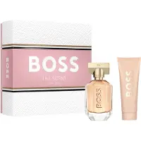 HUGO BOSS BOSS The Scent Conjunto de presente feminino Eau de Parfum 50 ml + Leite corporal 75 ml