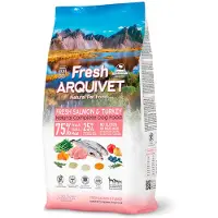 Arquivet Salmão Fresco Com Ração Húmida De Peru Para Cães 5 Kg