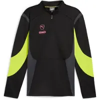 Puma Camisa funcionais 'King Pro' cinzento escuro / maçã / preto