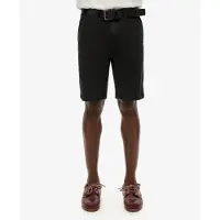 Superdry para homem. M7110397A Short Vintage International preto (30), Casual, Algodão