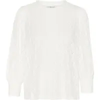Kaffe Blusa 'Tio' branco natural