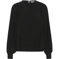 Kaffe Blusa 'Alva' preto