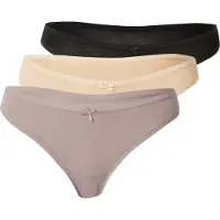 Etam Tanga 'Jack' bege / taupe / preto