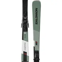 Salomon - Packs (skis + fixações) - S/Max 8 + M10 GW L80 2027 para Unissexo - Tamanho 165 cm - Cinzento