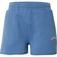 Superdry para mulher. W7110462A Calções tingidos essenciais azuis (38), Azul, Casual, Algodão