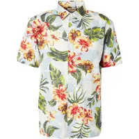 Superdry para homem. M4010947A Camisa multicolorida com estampado havaiano (XXL), Casual, Modal, Manga curta