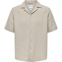 Only & Sons Camisa 'ONSLatham' taupe
