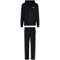 Emporio Armani para homem. 8NPV62_PJVRZ Fato de treino Core Identity preto (5XL), Casual, Esportivo, Algodão, Multisport, Manga comprida