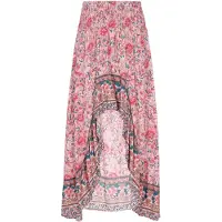 Usha Saia 'Festival' azul / rosa / rosé / branco