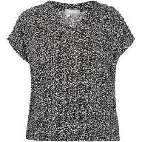 Usha Blusa preto / branco