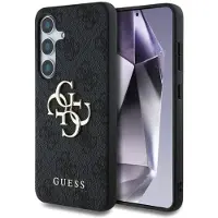 GUESS Capa De Telefone Pu 4g Metal Logo Samsung Galaxy S25