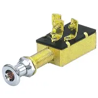 Talamex Interruptor De Botão Ligado/desligado/ligado