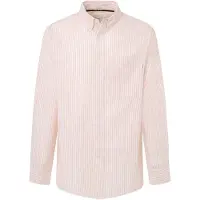 Pepe Jeans para homem. PM308563 Camisa Matthew cor-de-rosa (L), Casual, Algodão, Manga comprida