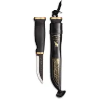 Marttiini Moose Black Hirvi 547021W Carbon, Birch, Black Wooden Box, faca de exterior