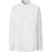 Pepe Jeans para mulher. PL305008 Camisa Bego branca (L), Branco, Casual, Algodão, Manga comprida