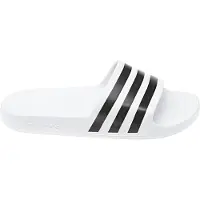 Adidas Sapato aberto 'Adilette Aqua' preto / branco