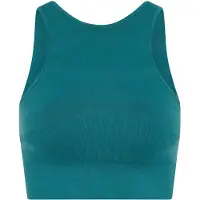Born Living Yoga Top 'Alana' petróleo / branco